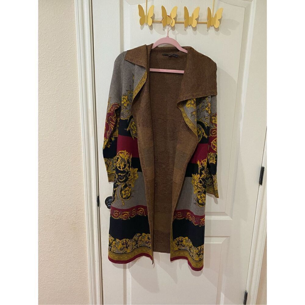 MaxSport Open Front Cardigan wool blend size XS